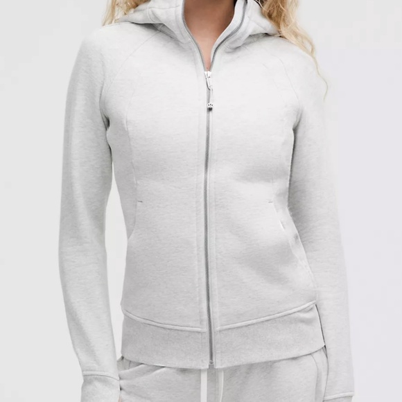 Lululemon Scuba Full-Zip Hoodie in Heather Gray 12 - Picture 12 of 16